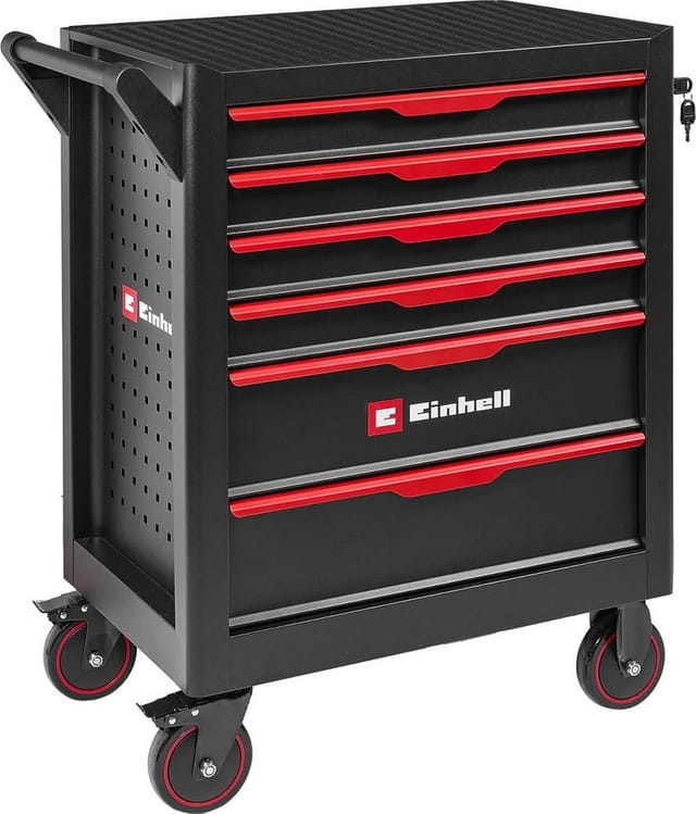 Werkzeugwagen Einhell Tool Cart 6 Schubladen 149 Teile
