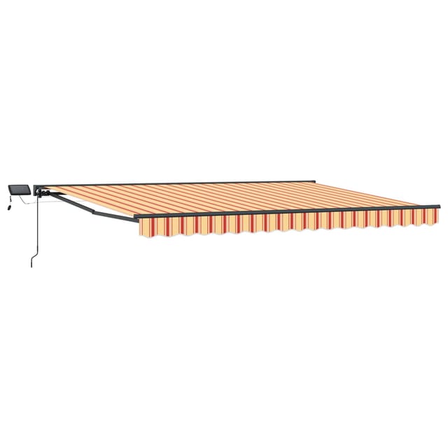 Manueller Markisenrahmen Mit Leds 4 X 2 M Vidaxl