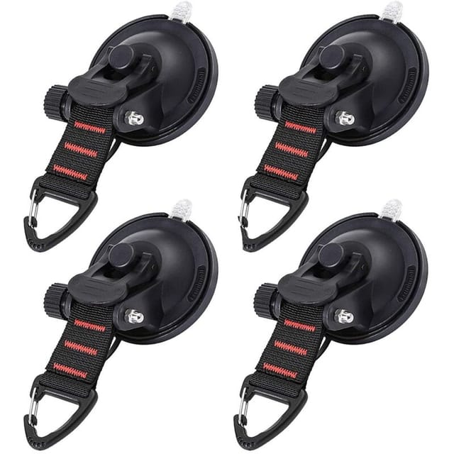 4er-set Abwaschbare, Multifunktionale Saugnapf-haken – Ideal Für Zuhause Und Büro – Kzq
