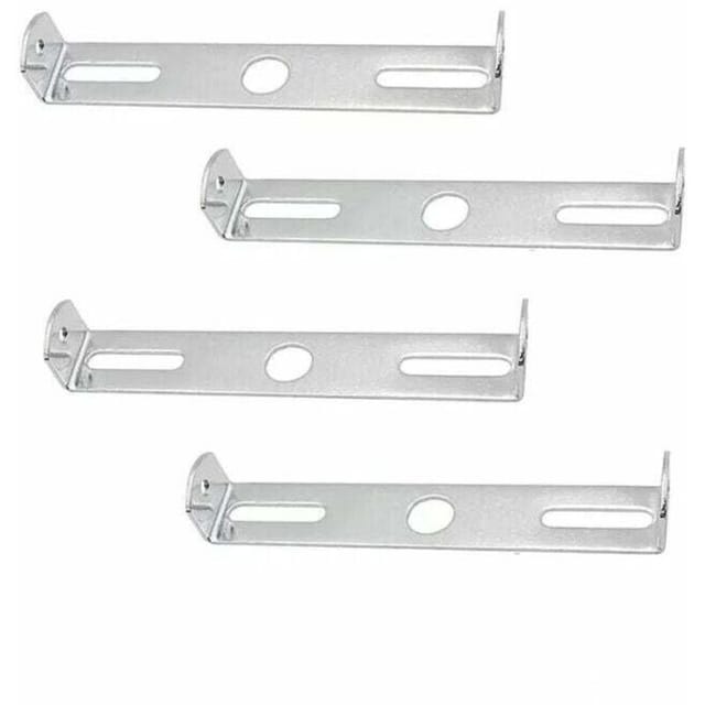 Deckenleuchten-montageplatte Und Kronleuchter-befestigungszubehör, Für Die Beleuchtung Von Wohn- Und Büroräumen, Silber, 4-teilig - Kzq