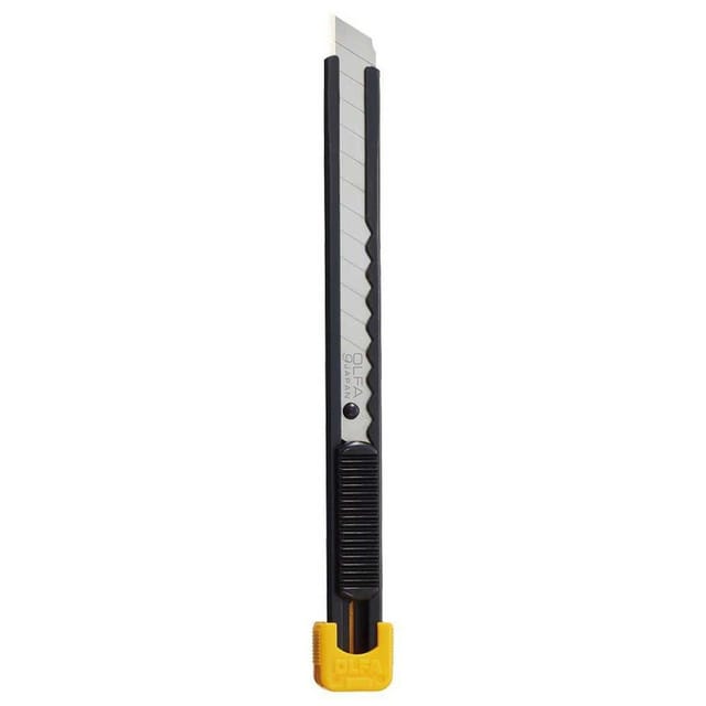 Olfa S Cutter Klinge 9 Mm Schwarz Robust Und Ergonomisch