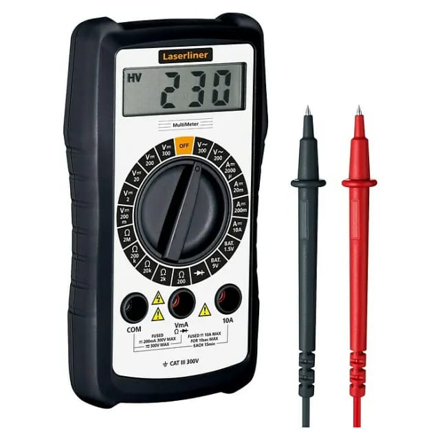 Multimeter Laserliner 083.031e Lcd-bildschirm Recycelte Materialien