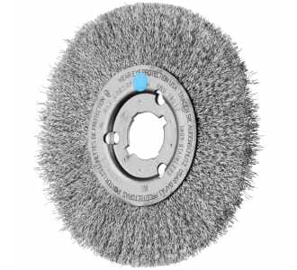PFERD TOOLS Rundbürste schmal ungezopft RBU Ø180x12xvariable Bohrung Edelstahl-Draht-Ø0,30