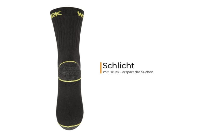 hemmy Fashion Arbeitssocken WORK Socken (5-20 Paar) (5-Paar) Herren Arbeits- und Outdoorsocken, Funktionssocken