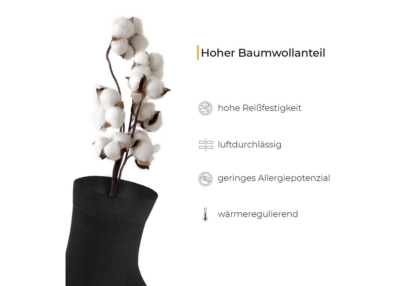 hemmy Fashion Arbeitssocken WORK Socken (5-20 Paar) (5-Paar) Herren Arbeits- und Outdoorsocken, Funktionssocken Bild 2