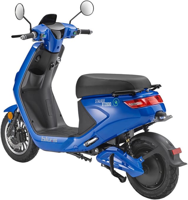 Blues E-Roller XT2000 45 km/h race blue