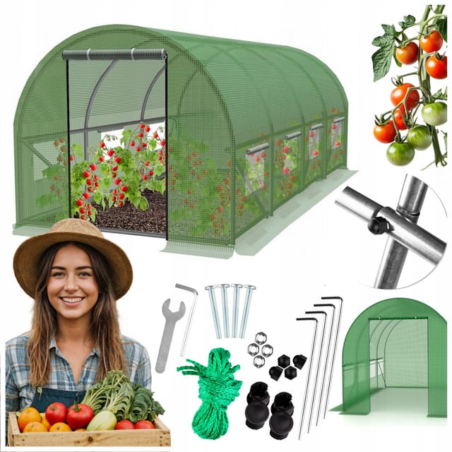 Garten-folientunnel 4x2,5x2m