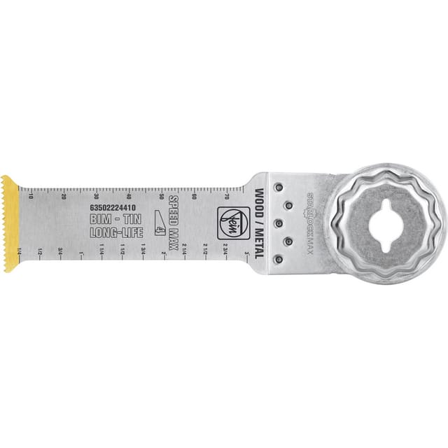 Fein Sägeblatt E-cut Bi-metall Mit Tin-beschichtung, Länge 90 Mm, Breite 32 Mm, Ve 1