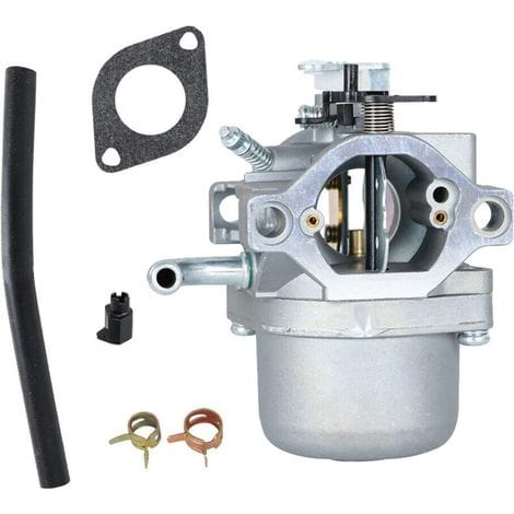 Sunxury – Kompatibler Vergaser Für Briggs & Stratton 590399 – Ersatz Für Die Modelle 21a707 Und 21a977 – Inkl. Dichtung Und Kraftstoffleitung