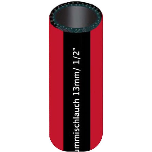 Iwater Wassertechnik - Ewuaqua Gummi-wasserschlauch Irubber 76096 Gartenschlauch, 3/4', 25 M Schlauch, 20 Bar