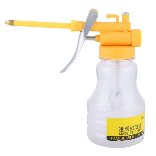 Hochdruck-ölpumpe (transparent) – 350 G – Flexible Düse – Sprühgerät – Schmierung