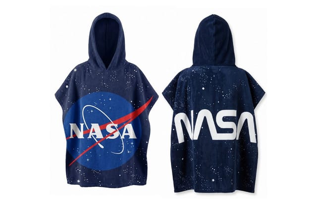 Nasa Poncho Badetuch Mit Kapuze Strand Pool R081d