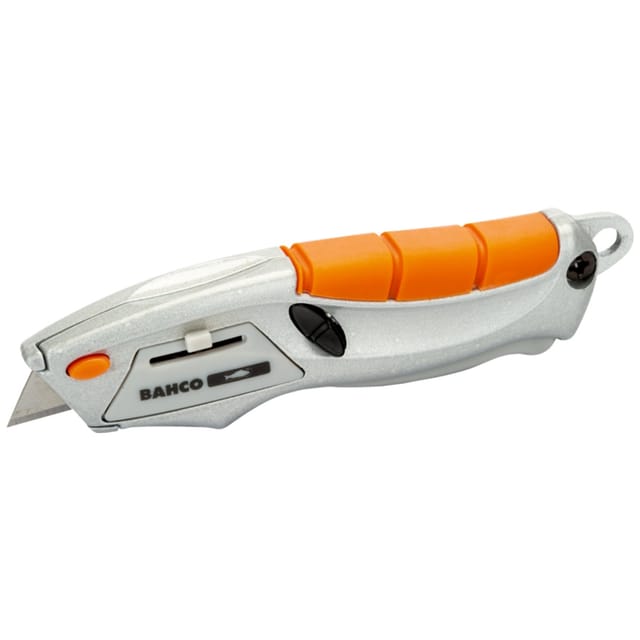 Mini-cuttermesser Mit Automatischem Klingeneinzug Und Gummigriff - Bahco