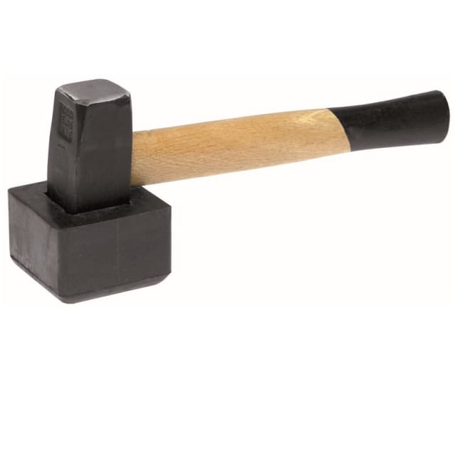 Hammer Dedra Ded13m10 Gummikopf Holzgriff 1,25kg