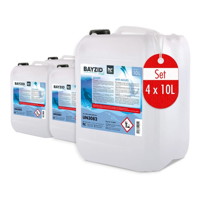 Bayzid - 4x 10 L ® Algizid Algenverhütung