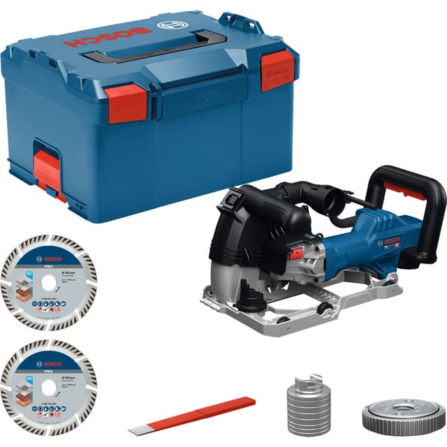 Bosch Professional Bosch Mauernutfräse Gnf20-40 In L-boxx, Incl. Trennscheiben, Zubehör, L-boxx