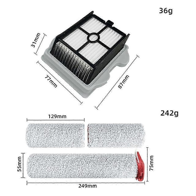 Hepa-rollenbürstenfilter Für Dyad Pro/dyad Pro Combo Edition 0618
