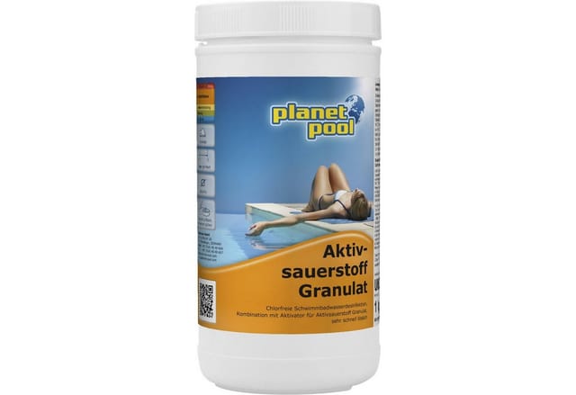 Planet Pool - Aktivsauerstoff-granulat (sauerstoffkomponente 1), 1 Kg