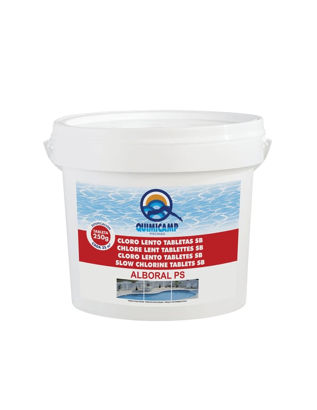 Productos Qp - Quimicamp Chloro Alboral Ps Slow Qp 250g 20 Tabletten