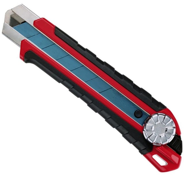 Trade Shop Traesio - Trade Shop - 25 Mm Aeg Cutter Professional-messer Mit Sektorklinge -