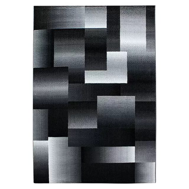 Kurzflorteppich Miami 6560 (Schwarz, 340 x 240 cm, 100 % Polypropylen)