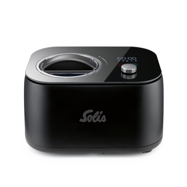 Solis Ice Dream Eismaschine Kompressor 1 Liter Eis Joghurt, Rezeptbuch