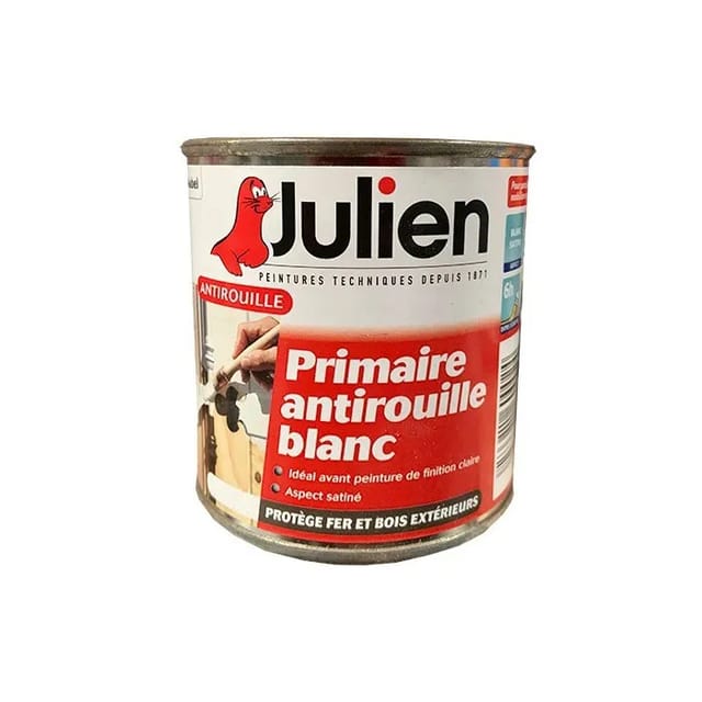 Julien Feri'prim Rostschutzgrundierung Weiß Satin 0,25 L