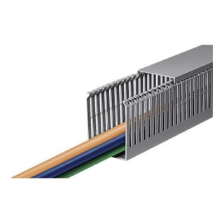 HellermannTyton Verdrahtungskanal 60x80mm, 2m PVC HTWD-PN-60X80