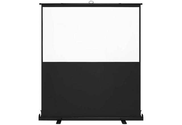 Fromm&Starck 188,5 x 203 cm Rolloleinwand 16:9 Projektionsleinwand Stativleinwand Pull-Up-Leinwand