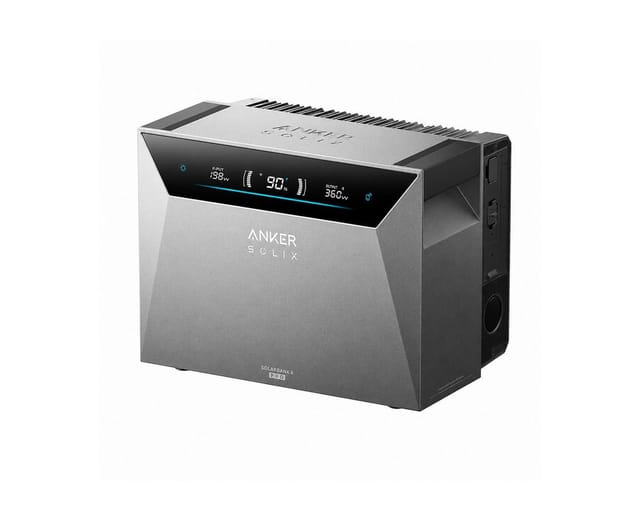 Anker Balkonkraftwerk Anker SOLIX Solarbank 4 E5000 Pro 5000W Solarspeicher, 2500 W, (Set), mit 2500W Ausgangsleistung, IP66