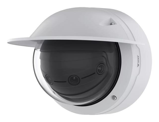 Axis Communications Panorama Kamera Q3839-PVE 4,6mm Überwachungskamera mit 29 Megapixel Auflösung. professionelle Kamera für außen