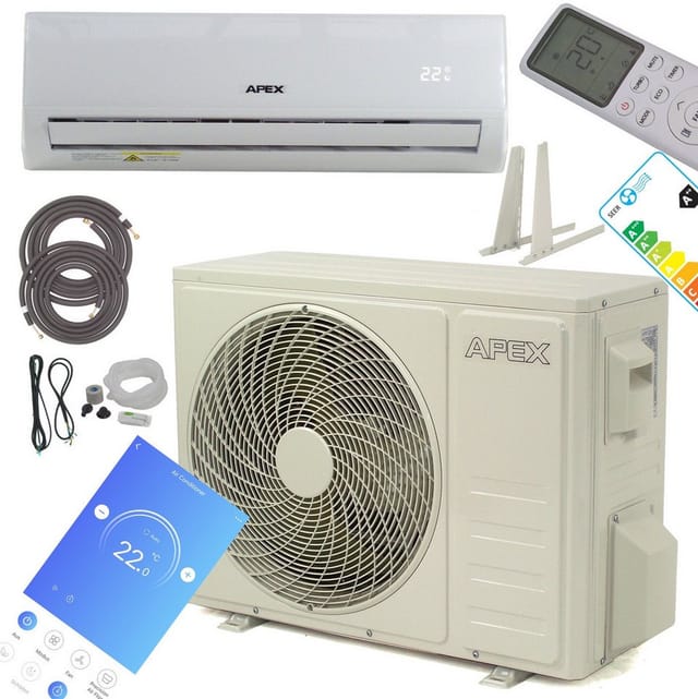 Split Klimaanlage Klimagerät 4-in-1 18000 Btu Heizfunktion Luftentfeuchter 5140w 56183