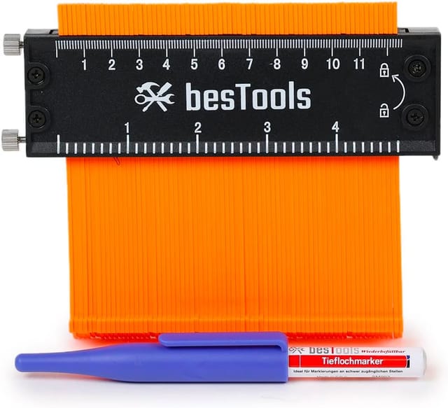 Konturenlehre 12,5 Cm Mit Feststeller Profilabnehmer Set