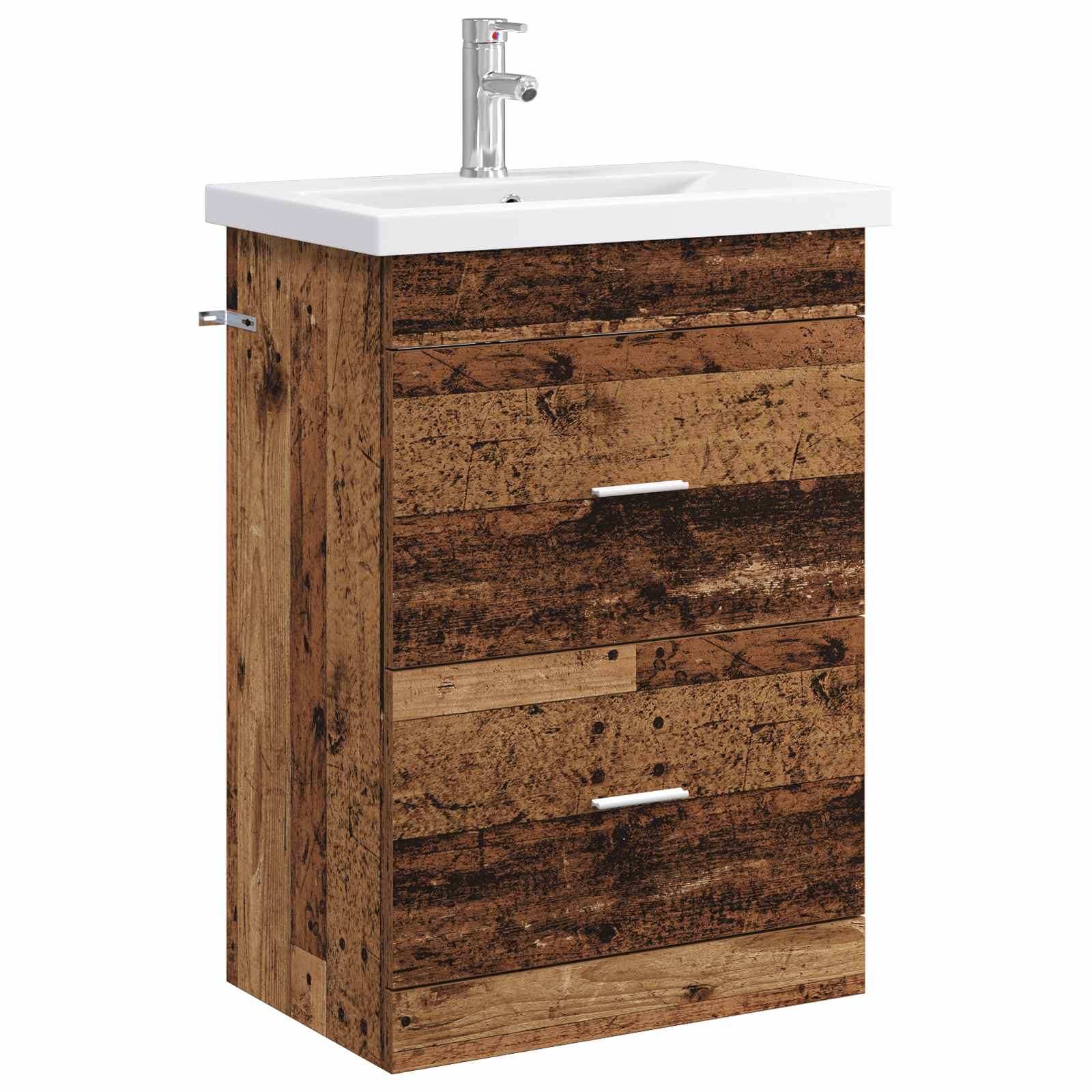 Badezimmermöbel-set Altholz 61 X 40 X 84,5 Cm Holzwerkstoff Vidaxl