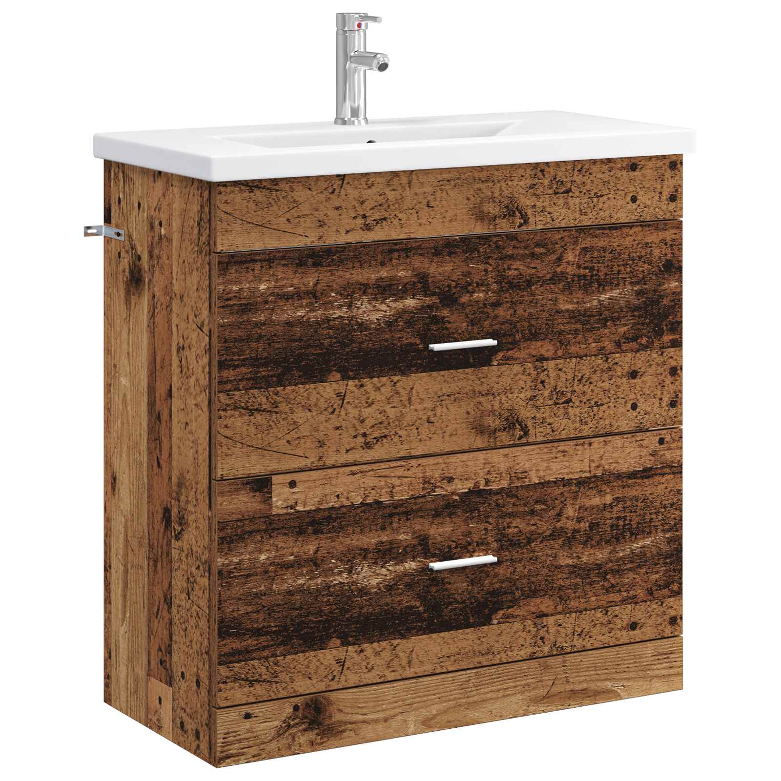 Badezimmermöbel-set Altholz 81 X 40 X 84,5 Cm Holzwerkstoff Vidaxl