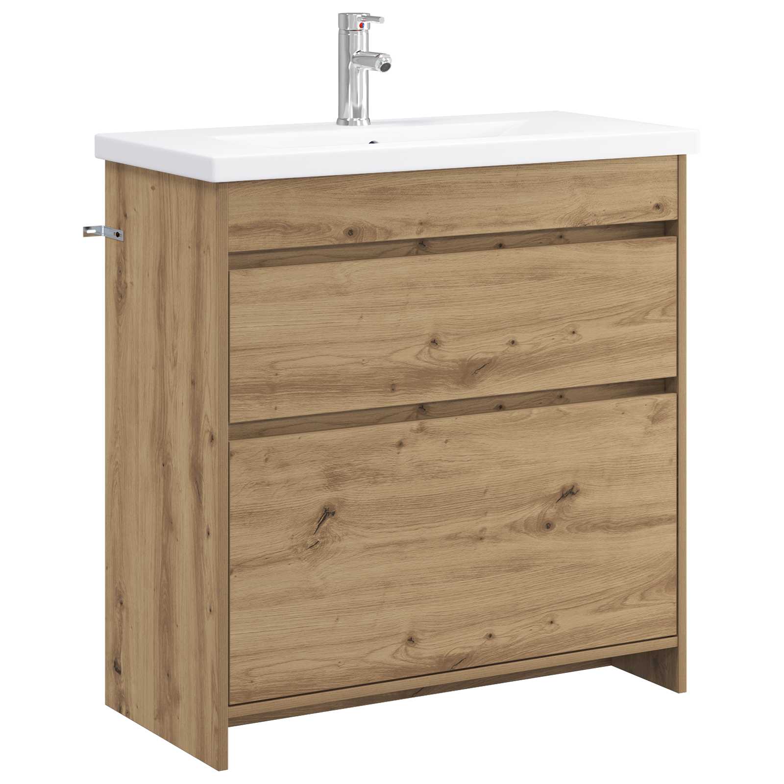 Badezimmermöbel-set Artisan-eiche 81 X 40 X 84,5 Cm Vidaxl