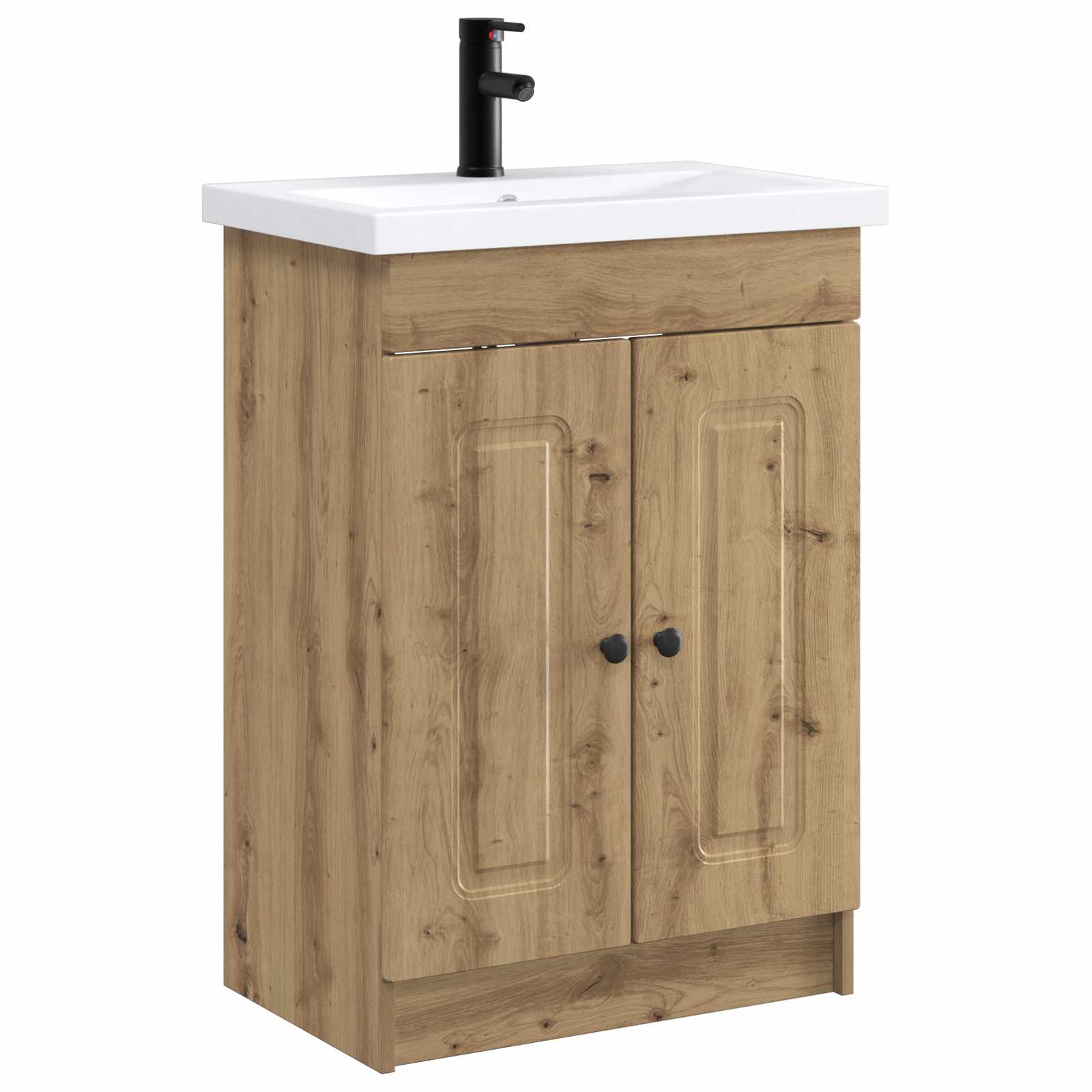 Badezimmermöbel-set Artisan-eiche 78,5 X 37,5 X 81 Cm Vidaxl