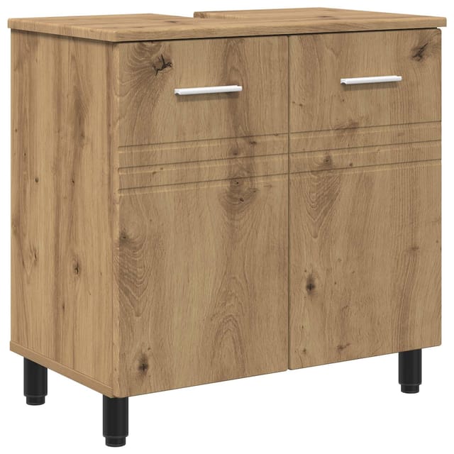 Vidaxl Bathroom Vanity Unit Artisan Oak 60 X 35 X 60 Cm