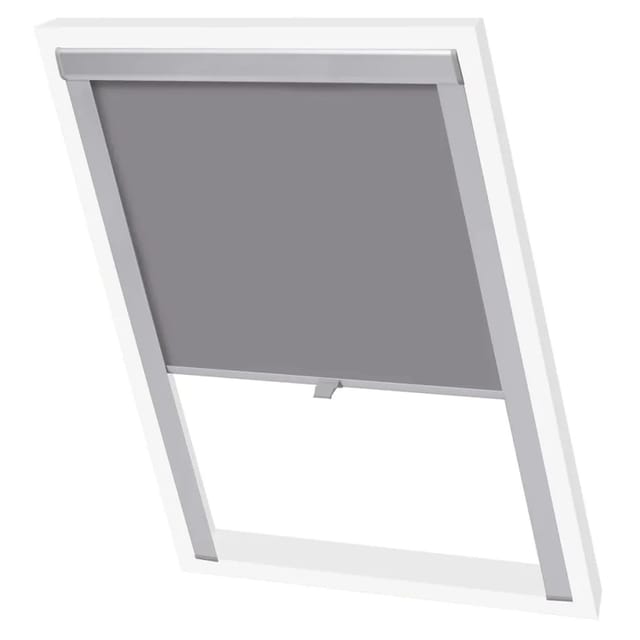 Verdunkelungsrollo Grau M08/308 Vidaxl