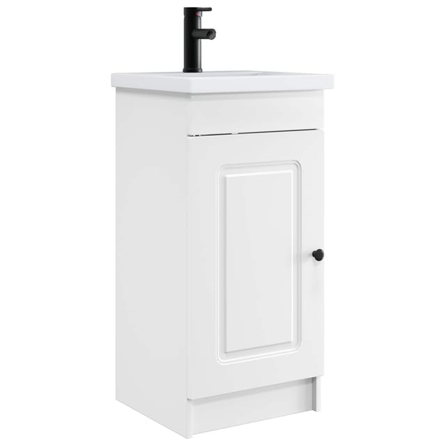 Vidaxl Bathroom Vanity With Sink White 42 X 40 X 84.5 Cm