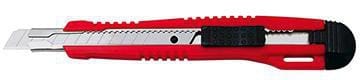 Cutter ® Profi 9mm 143mm Carbonstahl Rot/schwarz