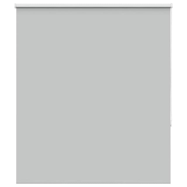Vidaxl Roller Blind Blackout Light Grey 140x130 Cm Fabric Width 136,6 Cm Polyester