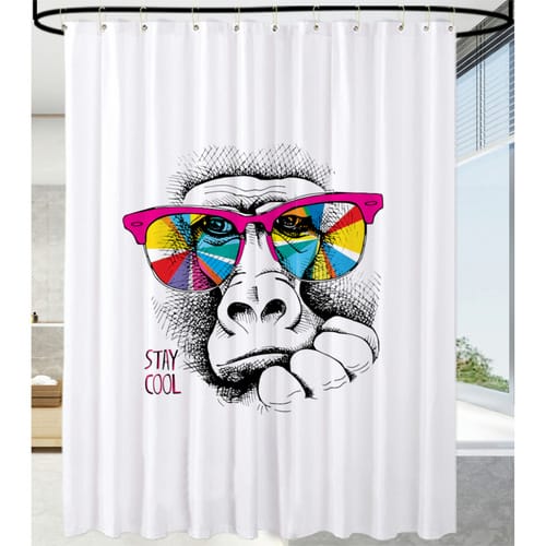 Sanilo Duschvorhang, Polyester, Stay Cool - weiss