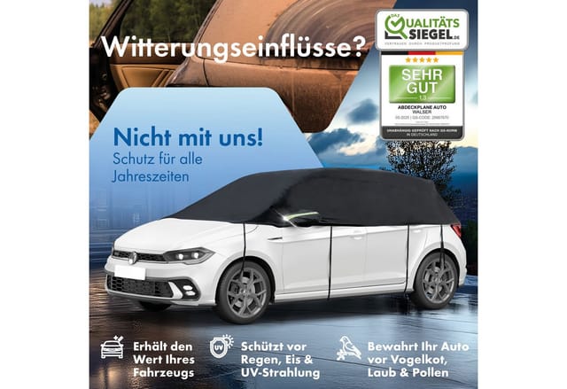 WALSER Autoplane All Weather Basic halb M (1-St., 1 Stück)