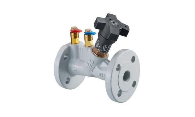 Oventrop - Hydrocontrol Vfc Strangregulierventil Dn 20 Pn 16 Flansch Din, 2 Messventile, Gg 25