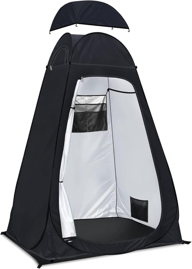 Tragbares Duschzelt, Toiletten- Und Duschkabine Für Camping, Umkleidekabine – Für Strand, Angeln, Wandern
