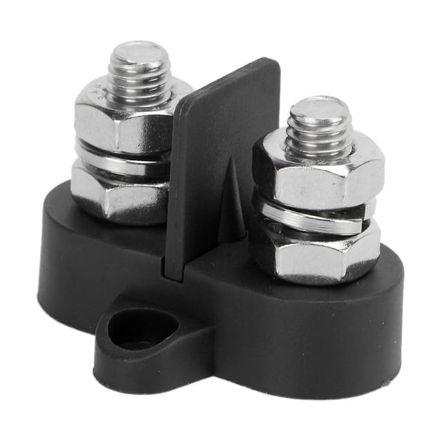 Dc 48v Sammelschienen-klemmenblock 5/16 Zoll M8 Isolierter Doppel-pluspol-stromverteilungs-anschlussbolzen