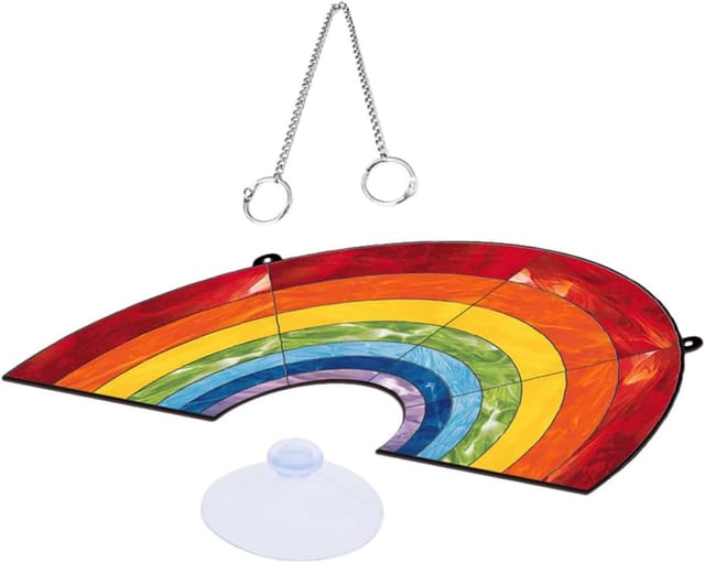 Regenbogen Hängedekoration Aus Acryl Mit Eisenkette