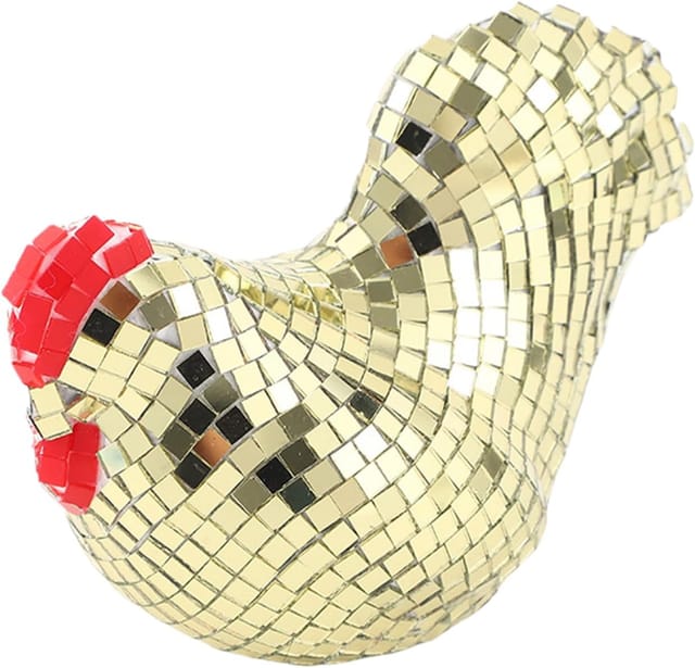 Huhn Reflektierend Dekoration Cooles Acryl Spiegelnd