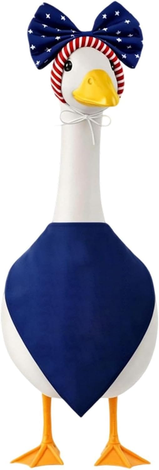 Für Zementgans 250 Jubiläum Patriotisch 43cm 58cm Gans